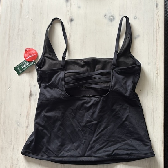 NWT! L.L.Bean Currants Square Neck Tankini Top w/ Swim Skort Bottom Size 6 Reg - Picture 13 of 13